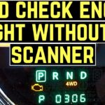 How To Check Engine Light Codes Without A Scanner