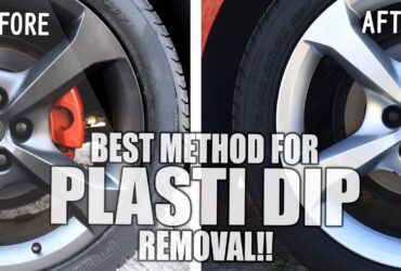 How To Remove Plasti Dip From Rims