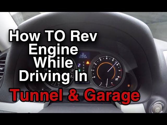 How To Rev A Car