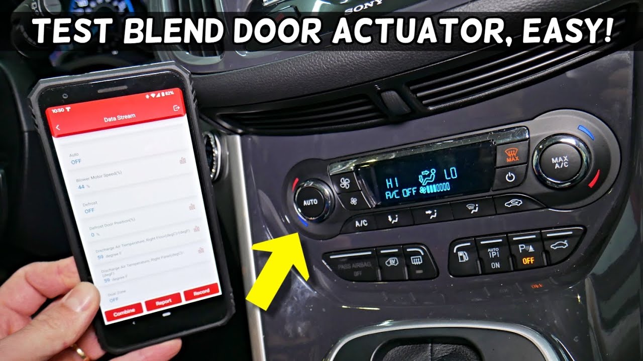 How To Test Blend Door Actuator 2025