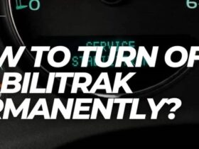 How To Turn Off Stabilitrak