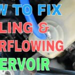 How to fix when a coolant blows out of reservoir