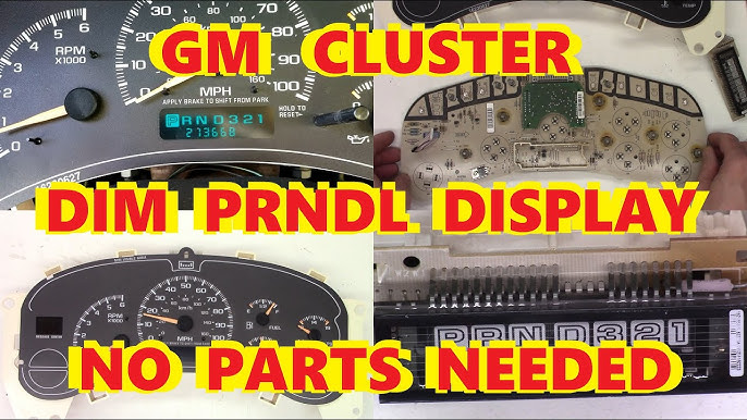 Reset Gm Instrument Cluster 