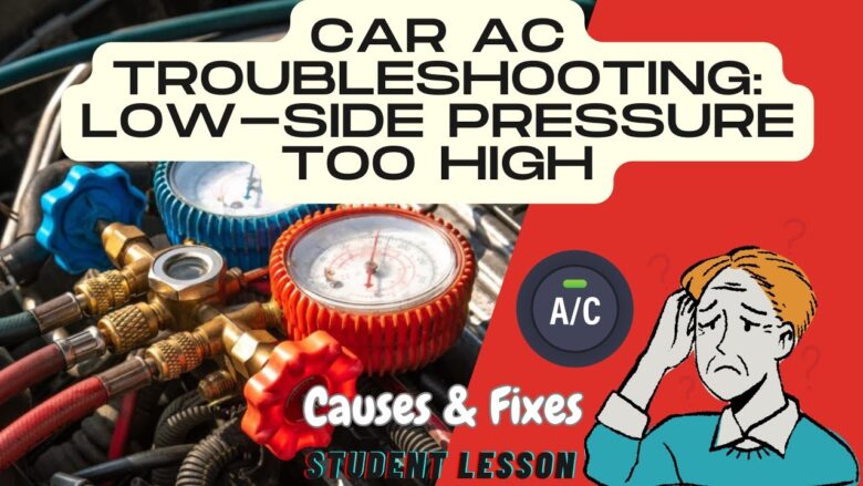 What Causes Low Side AC Pressure Too High