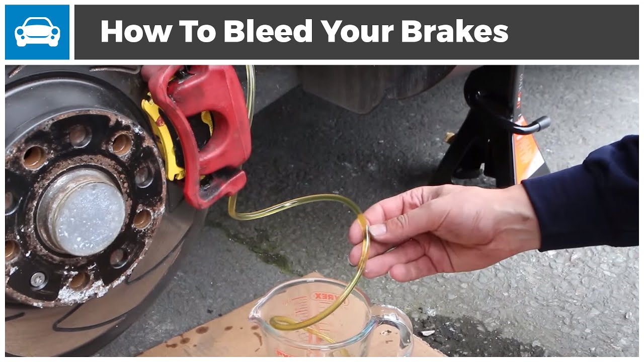 how To Bleed All 4 Brakes When Changing A Caliper